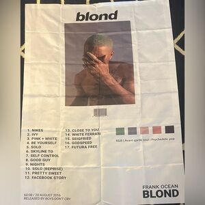 Frank Ocean Blond Album Tapestry